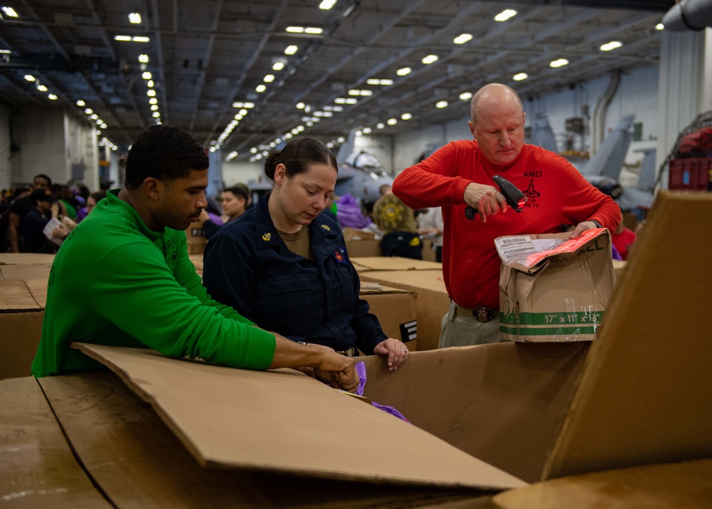 USS George H.W. Bush (CVN 77) Completes Replenishment-at-Sea