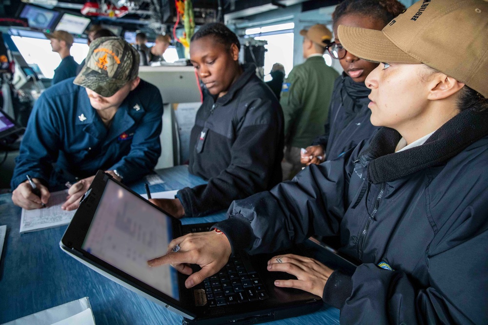 Daily Operations Onboard USS George H.W. Bush (CVN 77)