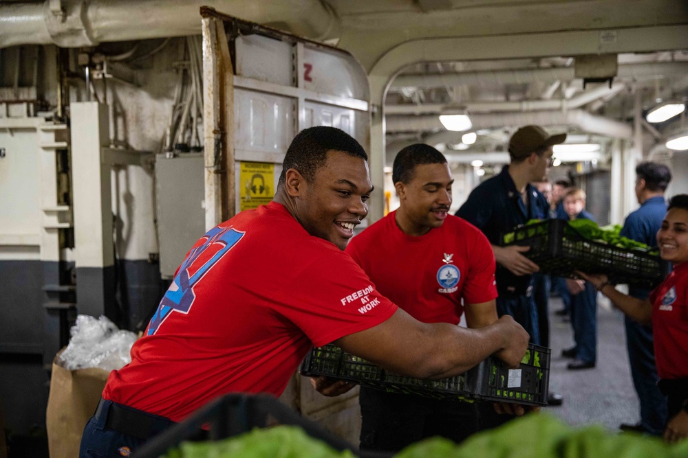 Daily Operations Onboard USS George H.W. Bush (CVN 77)