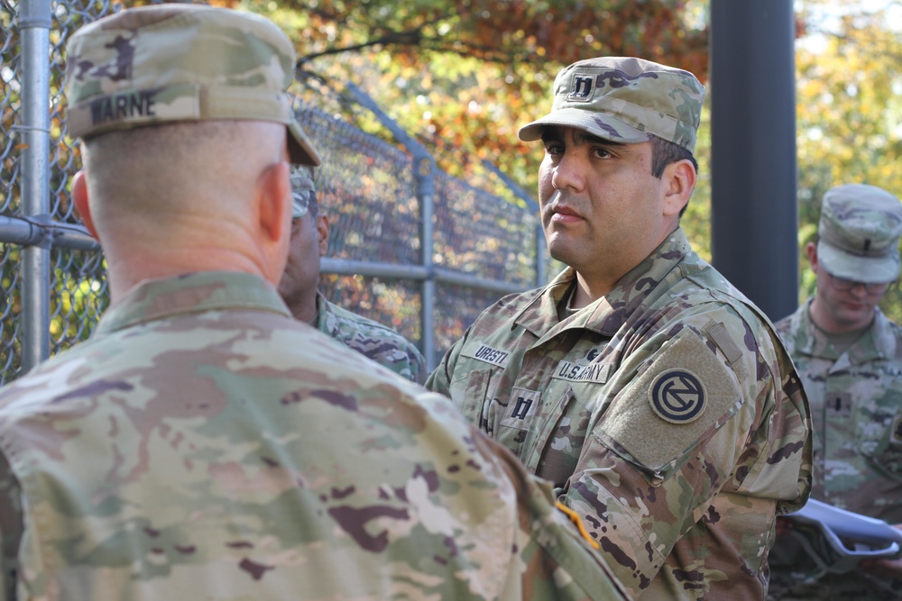 102d Training Division Leads Fort Totten Clean-Up Effort