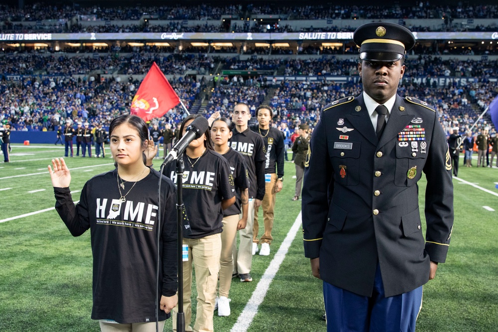 Colts' Salute to Service Game