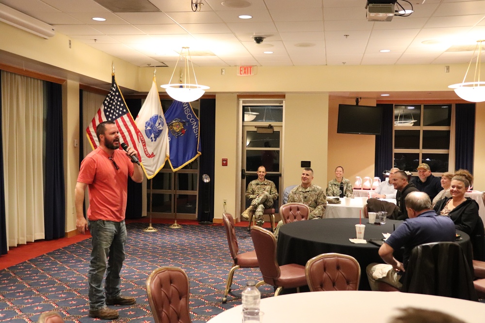 Army veteran, comedian gives performance at Fort McCoy