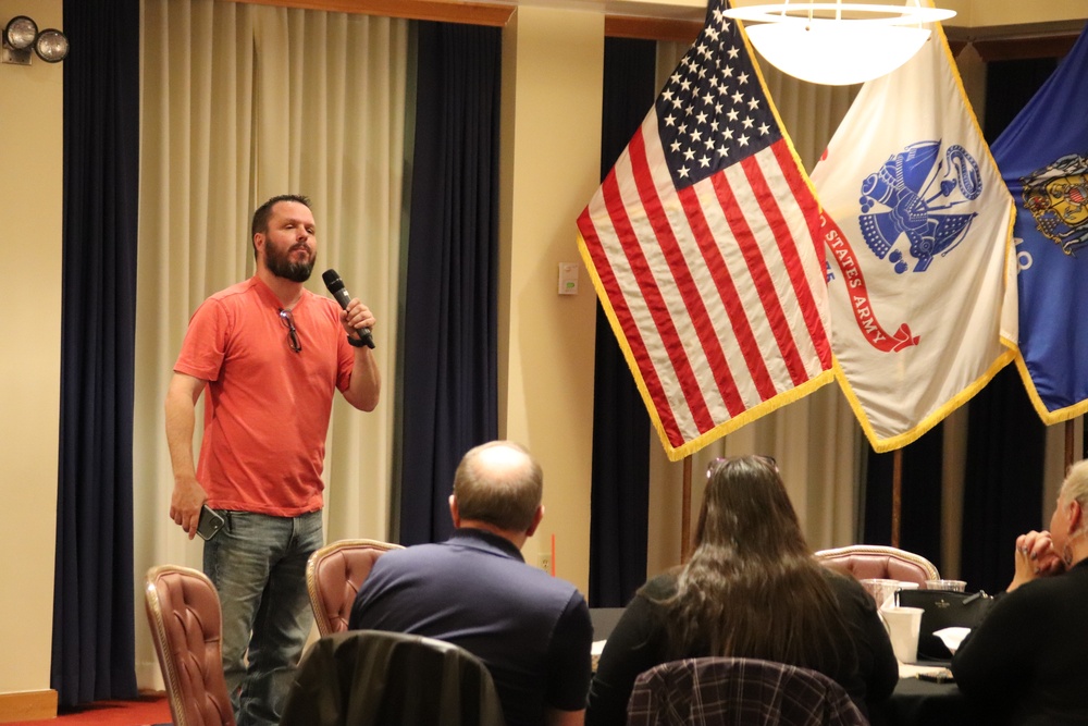 Army veteran, comedian gives performance at Fort McCoy