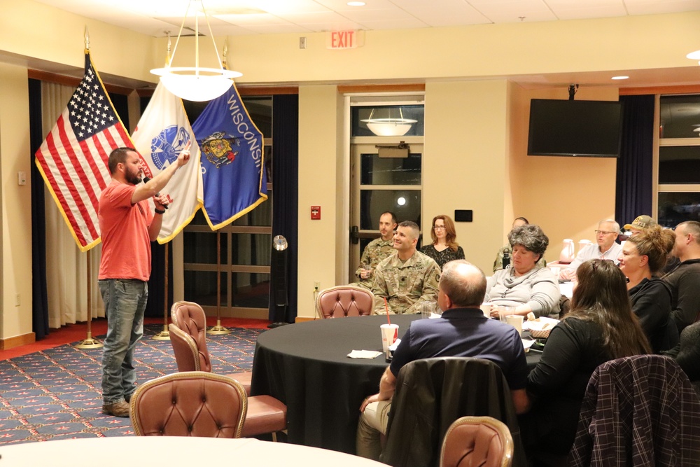 Army veteran, comedian gives performance at Fort McCoy