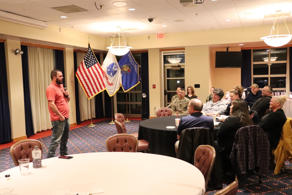 Army veteran, comedian gives performance at Fort McCoy