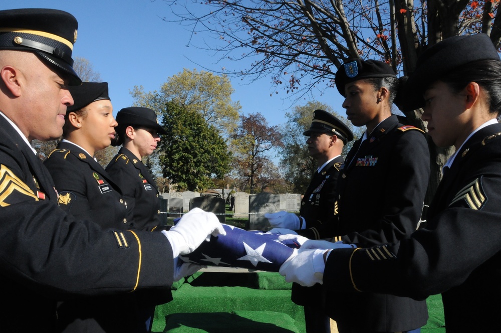 Army Reserve Soldiers provide repatriation funeral honors to long-missing World War II hero