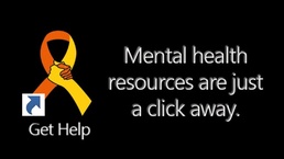 New desktop icon provides quick access to mental health resources