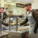 The 3rd Division Sustainment Brigade 3rd Infantry Division serves Soldiers a Thanksgiving holiday meal