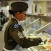 The 3rd Division Sustainment Brigade 3rd Infantry Division serves Soldiers a Thanksgiving holiday meal