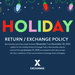 Army &amp; Air Force Exchange Service Allowing More Time for Holiday Returns