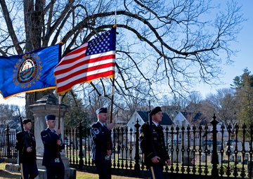 NH National Guard Conducts Annual Franklin Pierce Wreath-Laying Ceremony