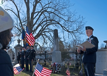 NH National Guard Conducts Annual Franklin Pierce Wreath-Laying Ceremony