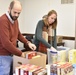 Junior Force Council Booster Club collects 82 food baskets for local families