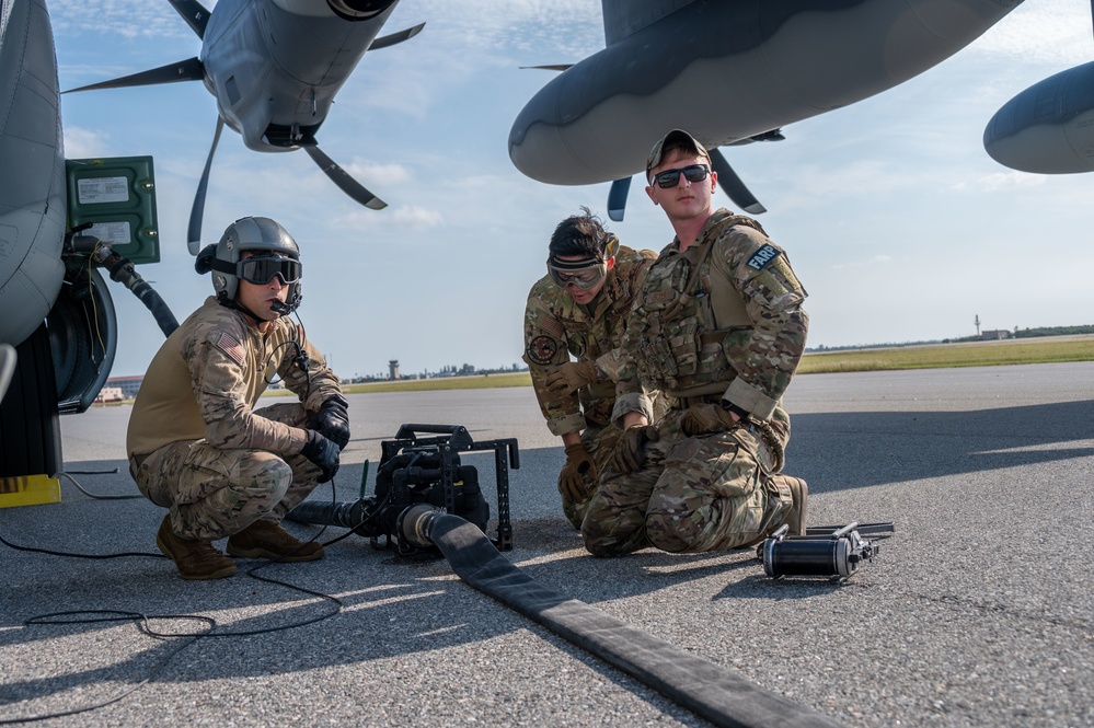 39th Rescue Squadron conducts FARP refresher training