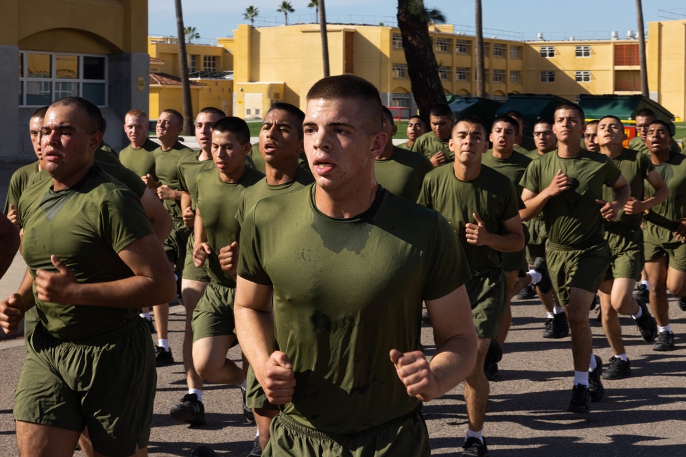 Alpha Company moto run