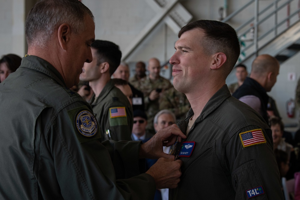 Tech. Sgt. Dennis Hiott Distinguished Flying Cross recipient