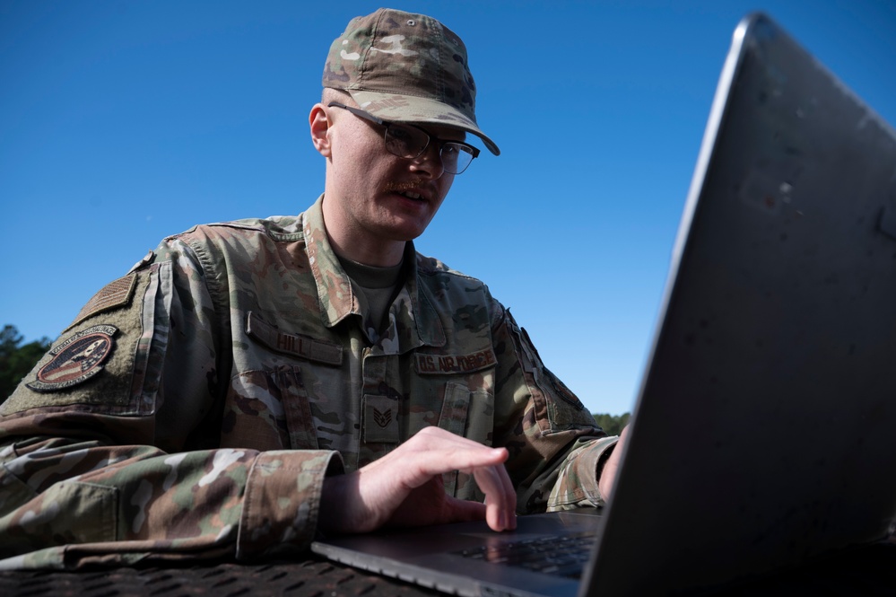 1st Combat Camera Squadron tests communications capabilities