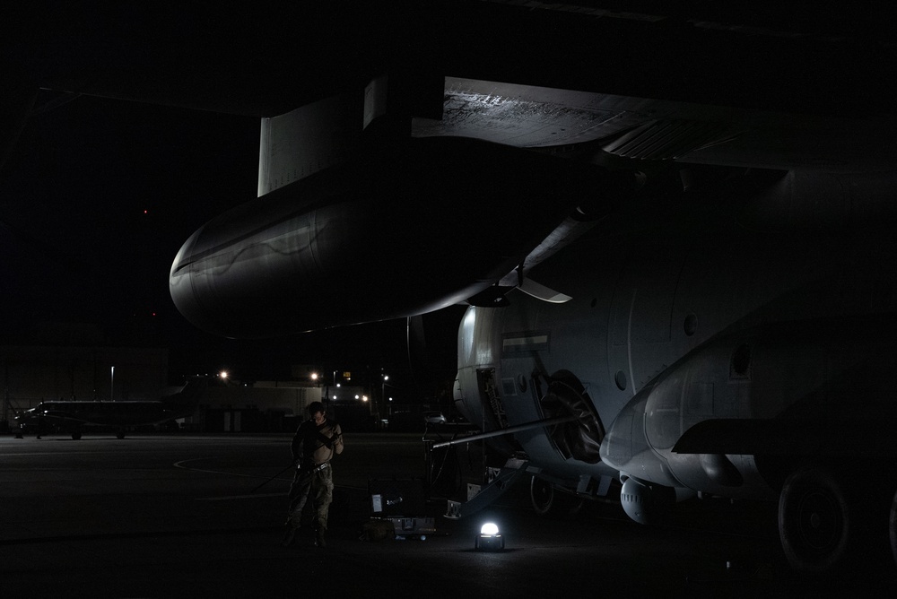 AC-130J Ghostrider participates in full mission profile exercise during Keen Sword 23