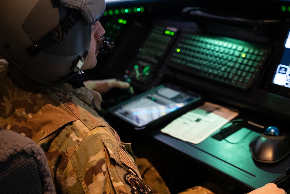 AC-130J Ghostrider participates in full mission profile exercise during Keen Sword 23