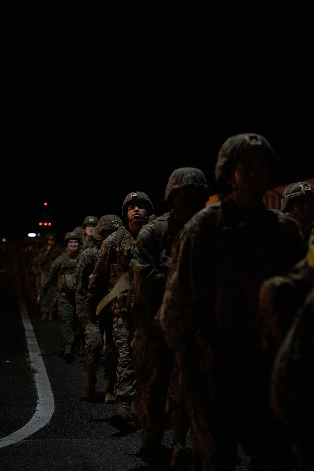 Combat Logistics Regiment 37 Conducts Conditioning Hike