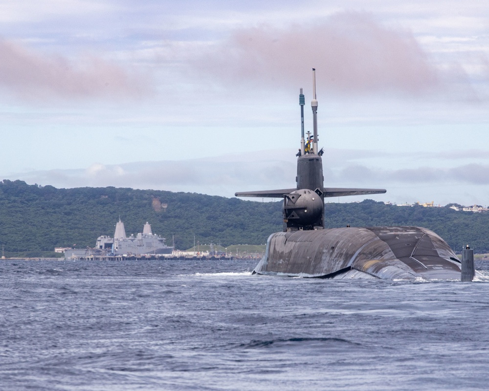 USS Michigan Operates in 7th Fleet