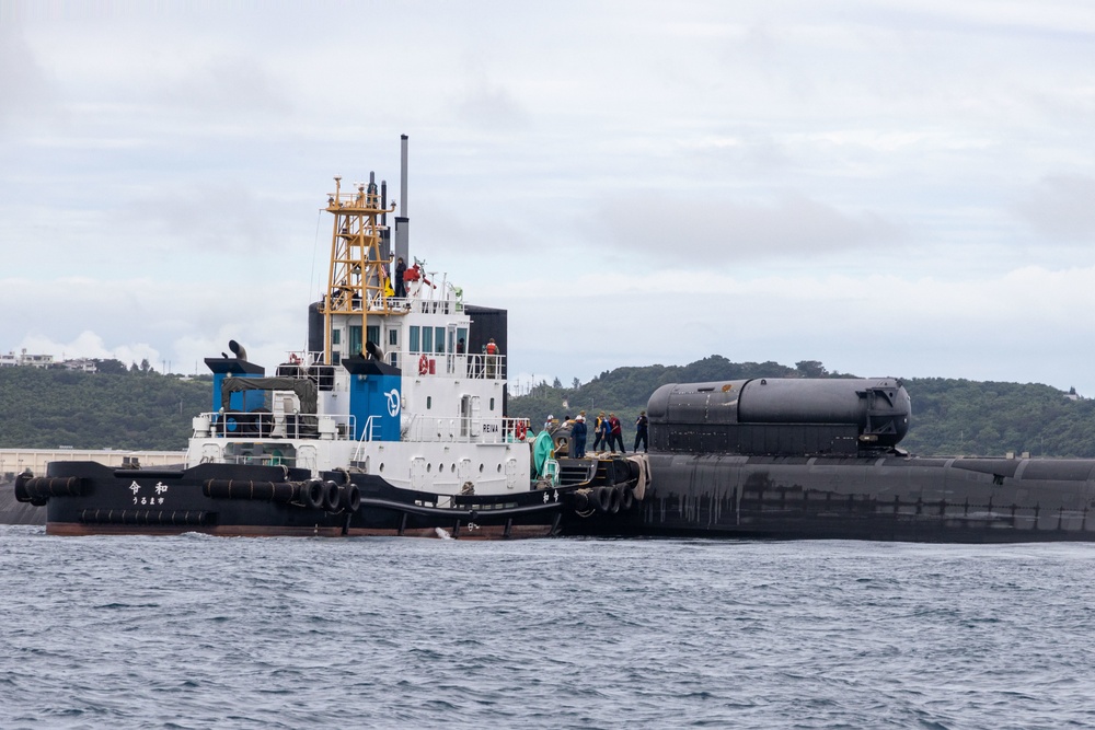 USS Michigan Operates in 7th Fleet