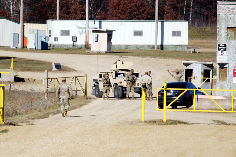 Army Reserve 461st Engineer Company training operations at Fort McCoy