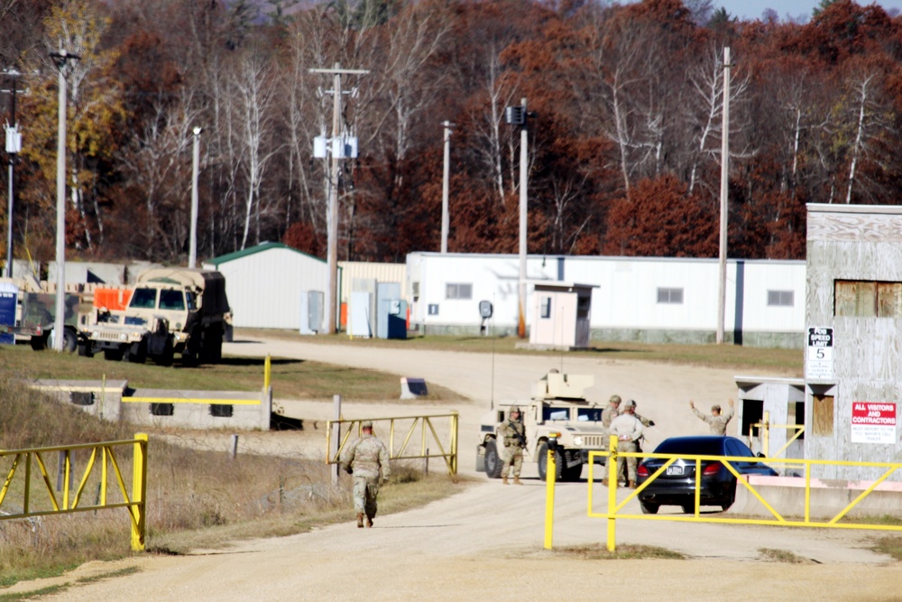 Army Reserve 461st Engineer Company training operations at Fort McCoy