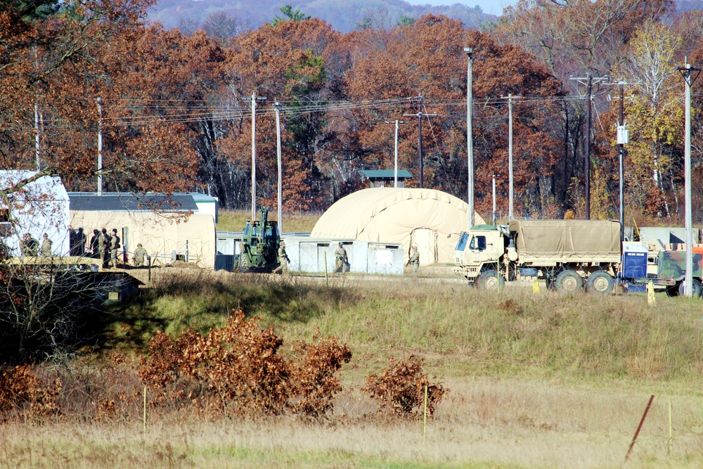 Army Reserve 461st Engineer Company training operations at Fort McCoy