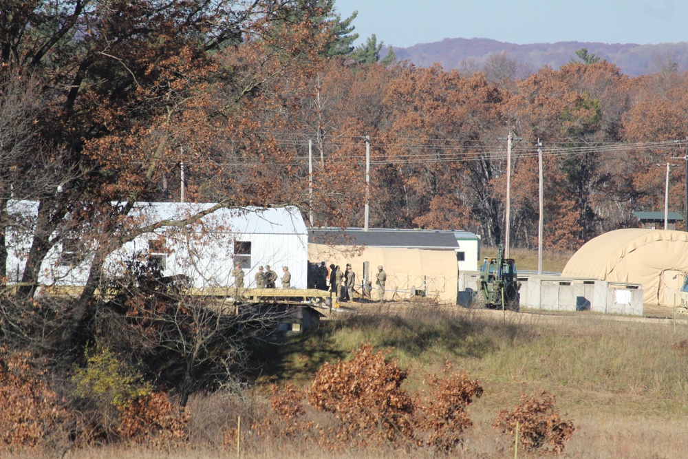 Army Reserve 461st Engineer Company training operations at Fort McCoy