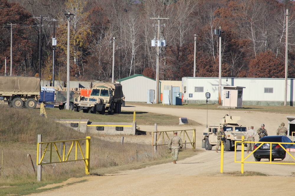 Army Reserve 461st Engineer Company training operations at Fort McCoy