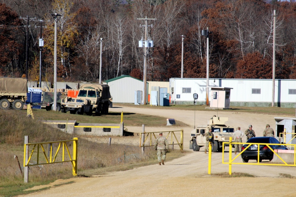 Army Reserve 461st Engineer Company training operations at Fort McCoy