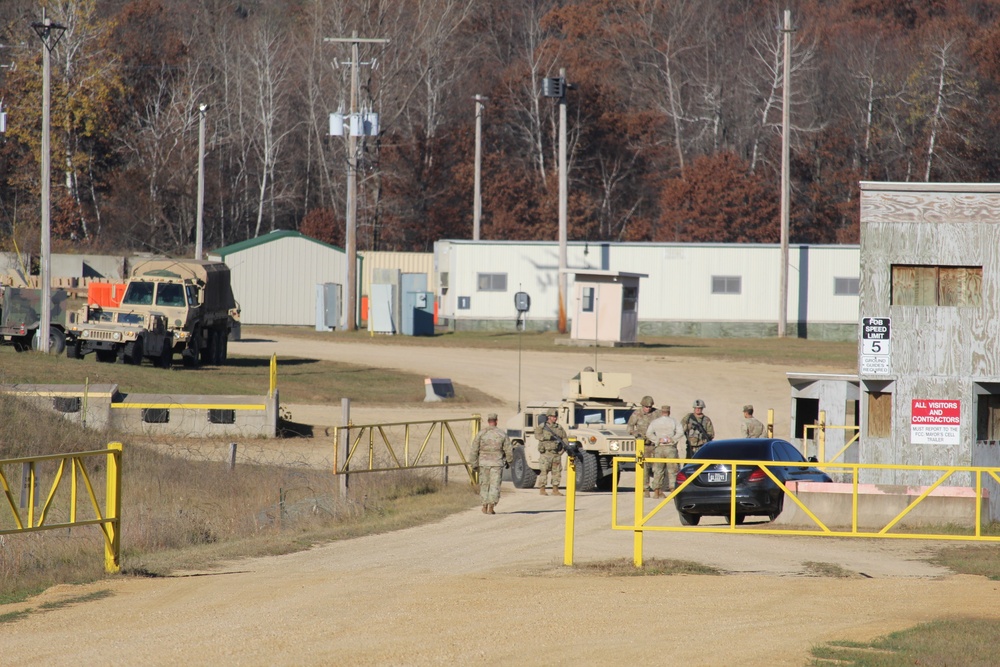 Army Reserve 461st Engineer Company training operations at Fort McCoy