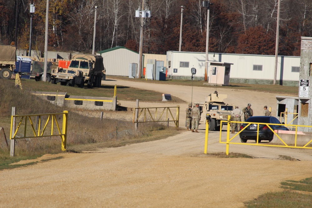 Army Reserve 461st Engineer Company training operations at Fort McCoy