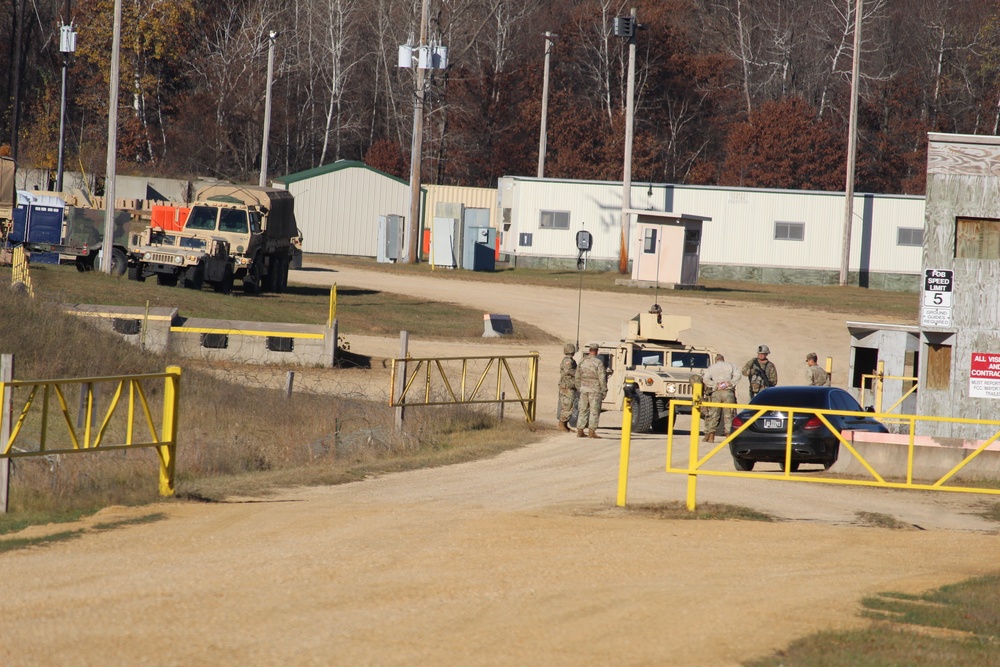 Army Reserve 461st Engineer Company training operations at Fort McCoy