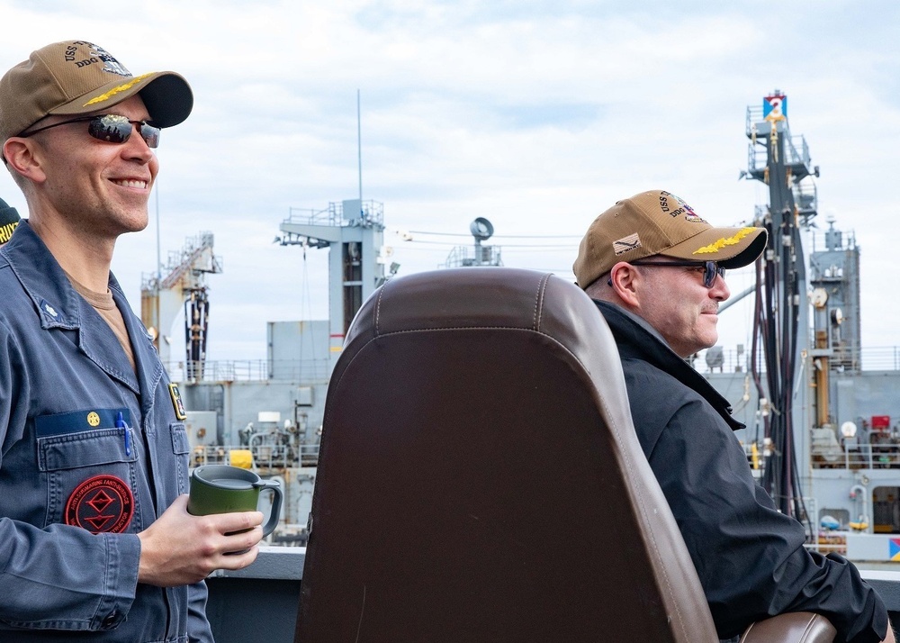 USS Truxtun (DDG 103) Completes Replenishment-at-Sea