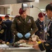 Sky Soldier leaders serve Thanksgiving meal to paratroopers