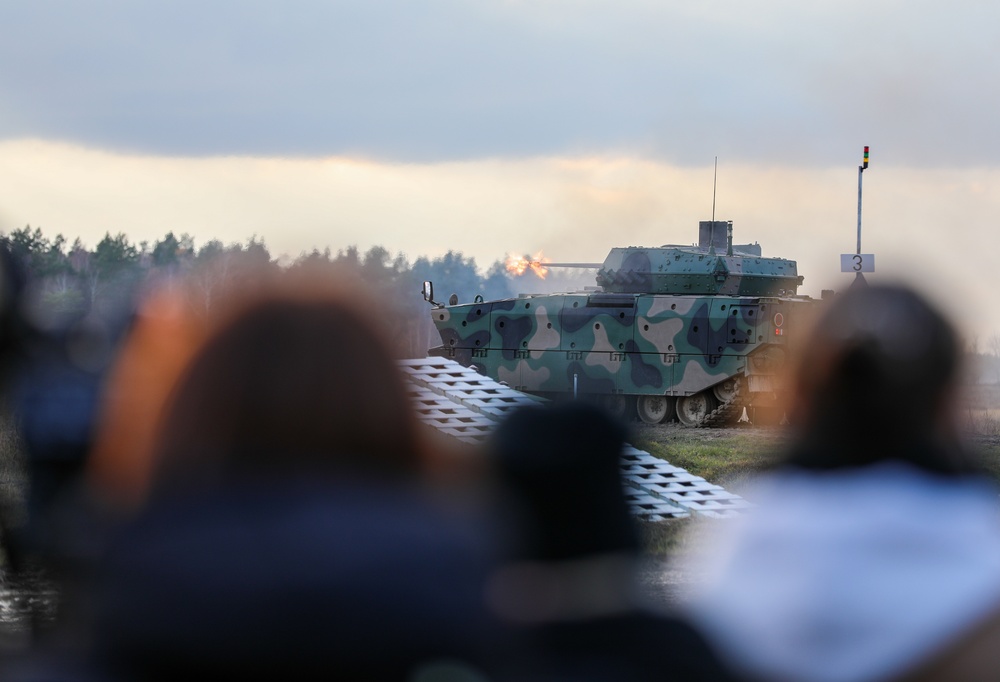 New Badger Fire Power added to eFP Battle Group Poland