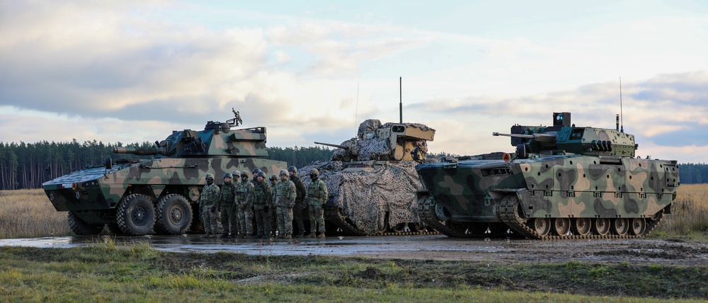 New Badger Fire Power added to eFP Battle Group Poland