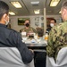 Commander, Task Force 70 visits JS Setogiri DD-156