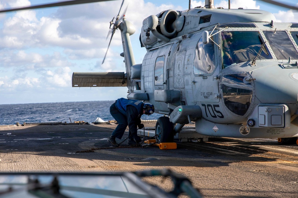 USS Leyte Gulf (CG 55) Daily Operations