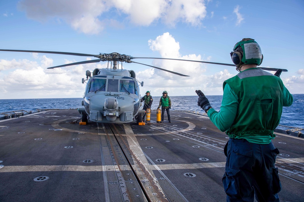 USS Leyte Gulf (CG 55) Daily Operations