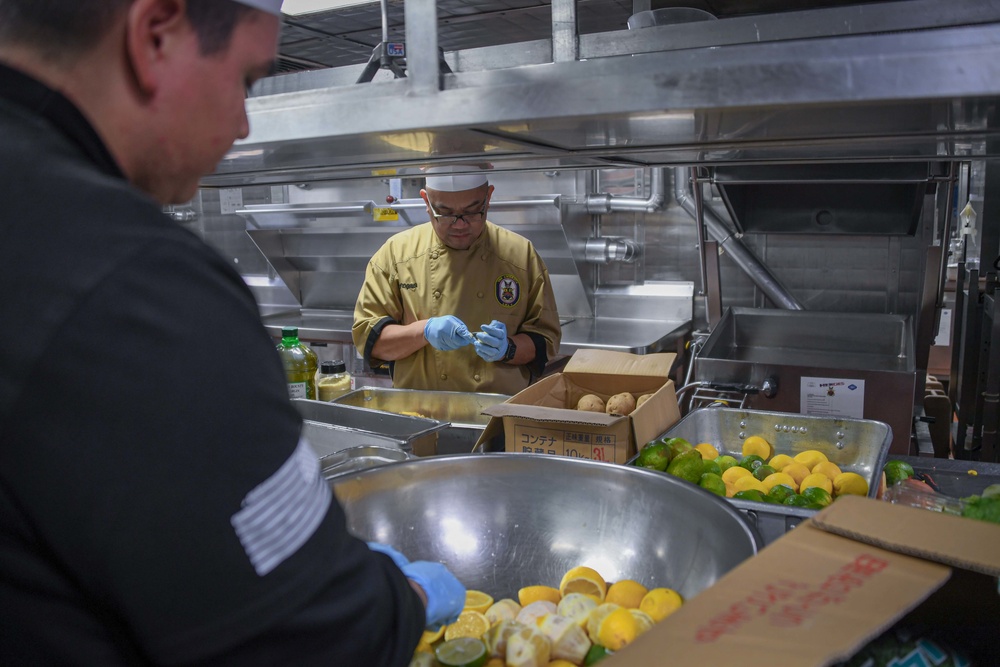 USS America Celebrates Thanksgiving