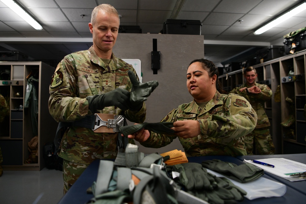 Third Air Force commander, command chief visit Aviano