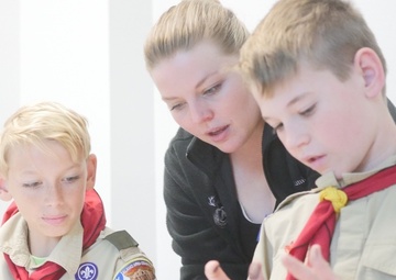 Army CID Special Agents Help Local Boy Scouts Be Prepared