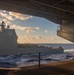 USS Ronald Reagan (CVN 76) conducts fueling-at-sea with USS Chancellorsville