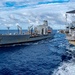 USS Ronald Reagan (CVN 76) conducts fueling-at-sea with USNS Rappahannock (T-AO 204)