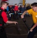 USS Ronald Reagan (CVN 76) Sailors conduct security training