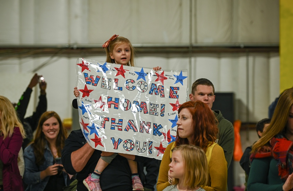 133rd Military Police Company Soldiers return from deployment