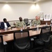 412th Commanding General meets with City of Vicksburg Mayor, George Flaggs and ERDC Commander, Col. Patterson